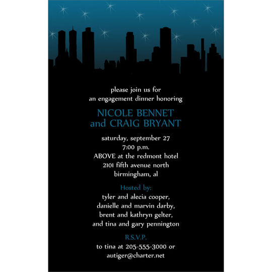 Cityscape Invitations